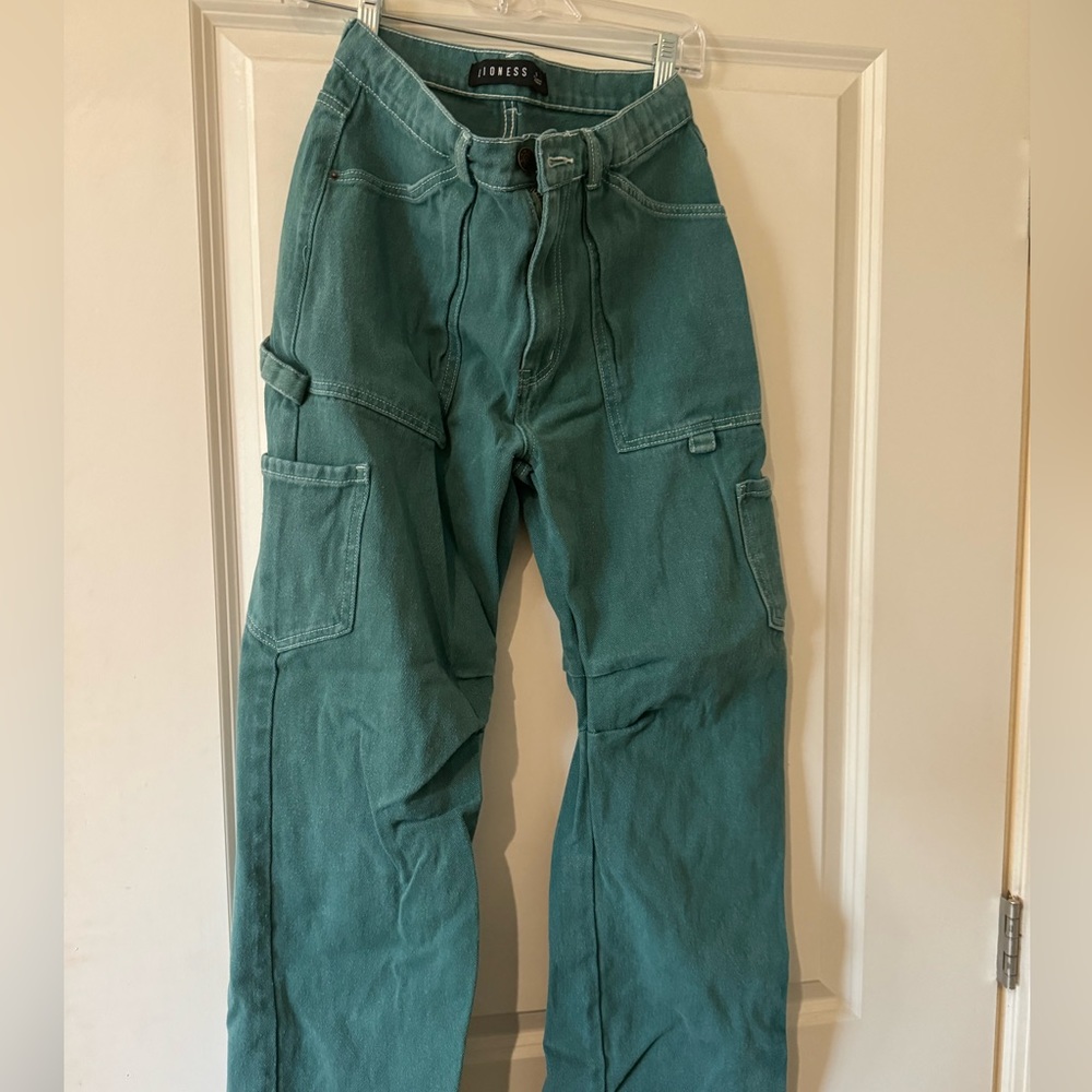 lioness green cargo pants